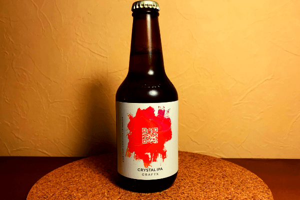 CRAFTXのクリスタルIPAを飲んでみる