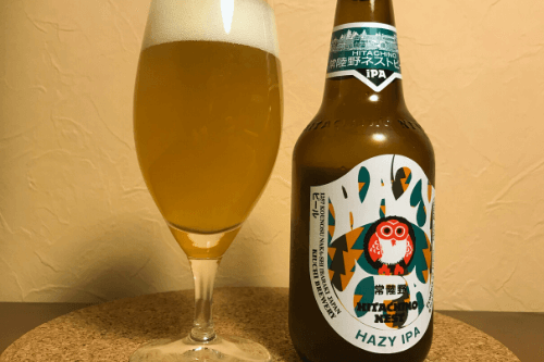 常陸野ネストビールのヘイジーIPA1