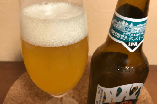 常陸野ネストビールのヘイジーIPA3